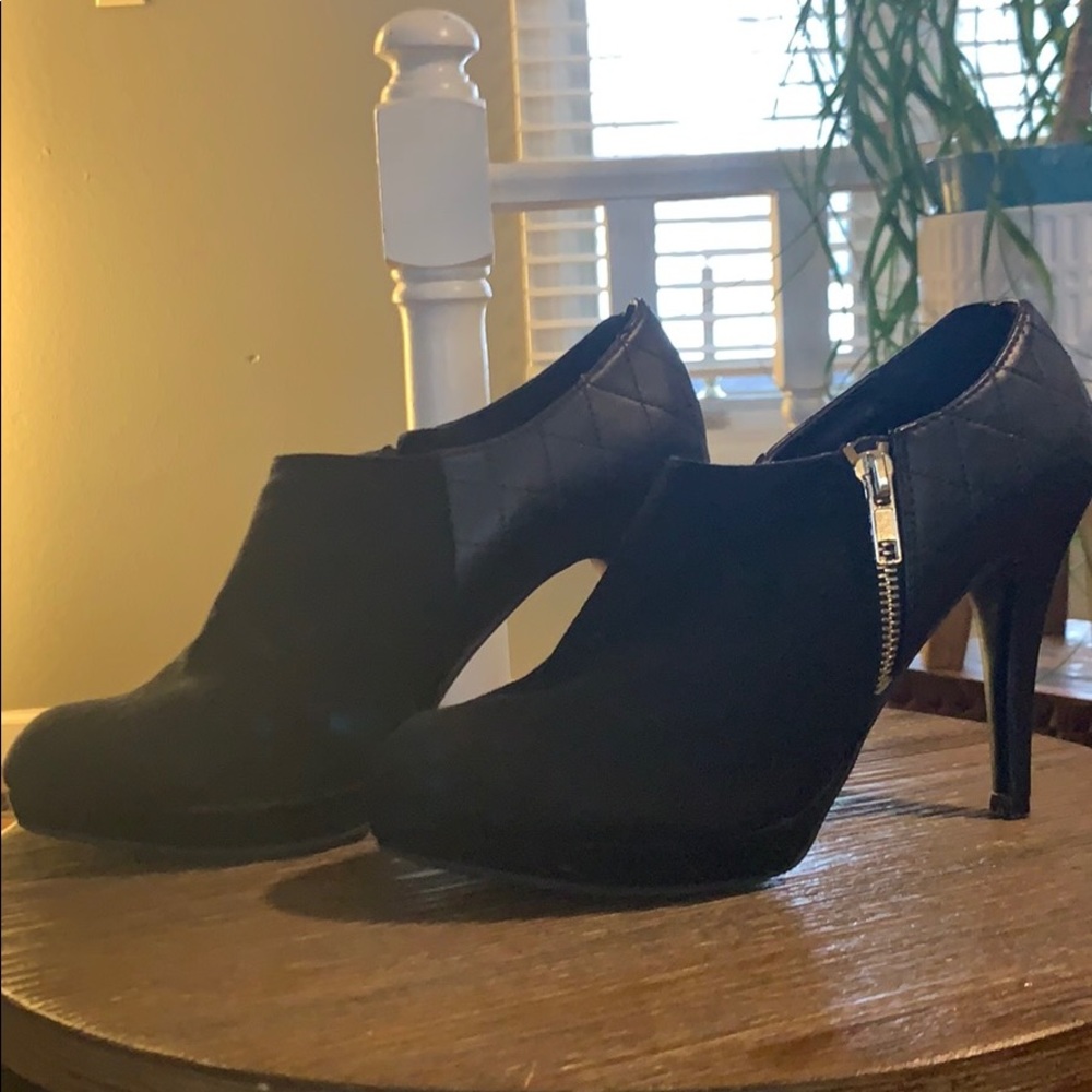 Black booties